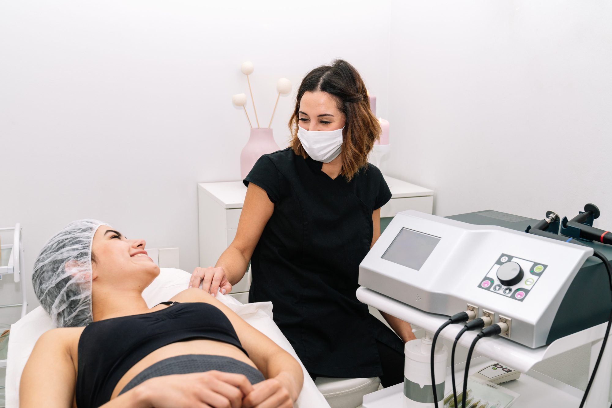 med spa provider and patient | Sector45 med spa provider and patient