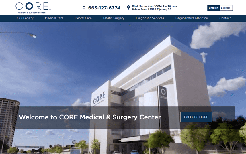 CORE Medical & Surgery Header