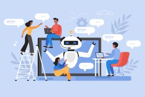 Artificial intelligence chat session